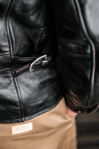 1940s California Bears Car Coat Black - Brake House - Black - 9