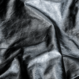 A - 2 Black Leather Jacket - Brake House - Black oil - wax horsehide - 34