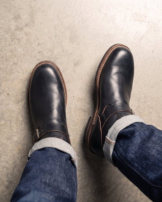 Leather Engineer Boots 2690 - Horween & VIBRAM® outsole-Brake House-4-9
