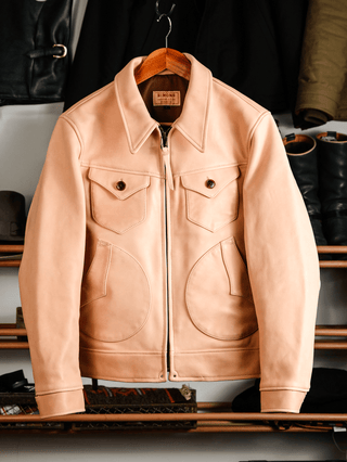Mendoza Leather Jacket - Brake House - Natural hide - 4