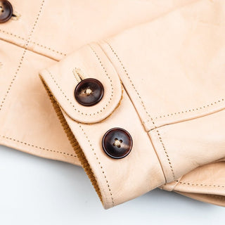 Cossack Natural Leather Jacket - Brake House - Natural hide - 19