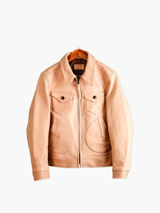 Mendoza Leather Jacket - Brake House - Natural hide - 1