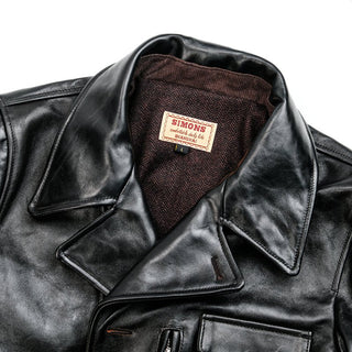 1940s California Bears Car Coat Black - Brake House - Black - 24