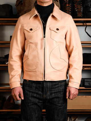 Mendoza Leather Jacket - Brake House - Natural hide - 8