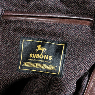 Mulholland Leather Motorcycle Jacket - Havana/brown color - Brake House - Seal Brown - 25