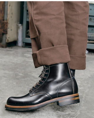 Bump plain toe service boots US1001 - 3 - Brake House - Vibram Q405 E (Standard) - 2