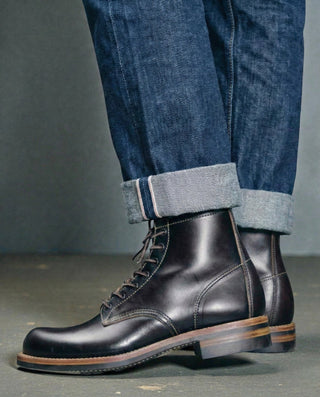 Bump plain toe service boots US1001 - 3 - Brake House - Vibram Q405 E (Standard) - 14