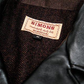 1940s California Bears Car Coat Black - Brake House - Black - 25