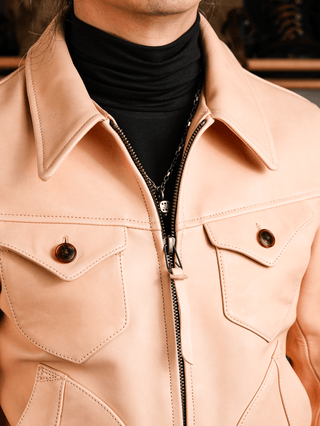 Mendoza Leather Jacket - Brake House - Natural hide - 10