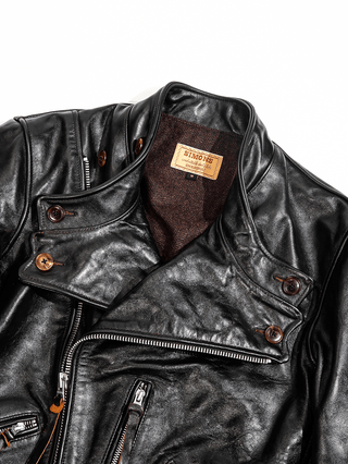 San Mateo Leather Jacket - Brake House - Natural hide - 23