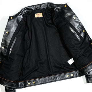 Type 3 Leather Jacket - Brake House - Brown - 35