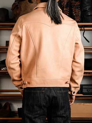 Mendoza Leather Jacket - Brake House - Natural hide - 16