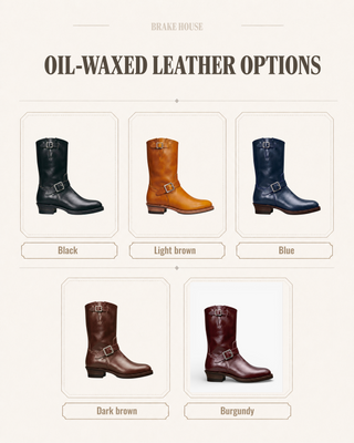 Leather Engineer Boots 3450 - Build Your Own