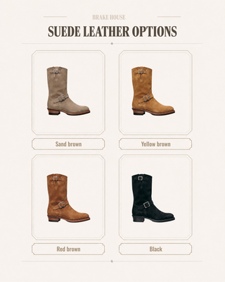Leather Engineer Boots 3450 - Build Your Own