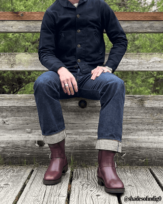 Leather Engineer Boots 3450 - Build Your Own - Brake House - Dark Brown Oil - waxed - 13