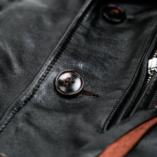 1940s California Bears Car Coat Black - Brake House - Black - 18