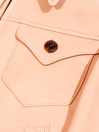 Mendoza Leather Jacket - Brake House - Natural hide - 22