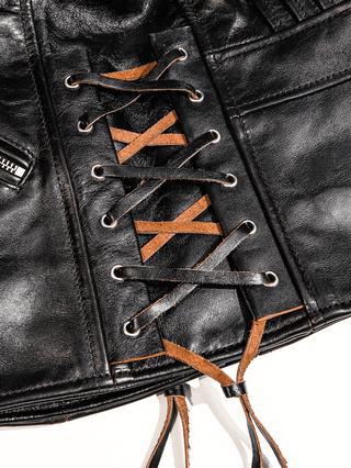 San Mateo Leather Jacket - Brake House - Natural hide - 29