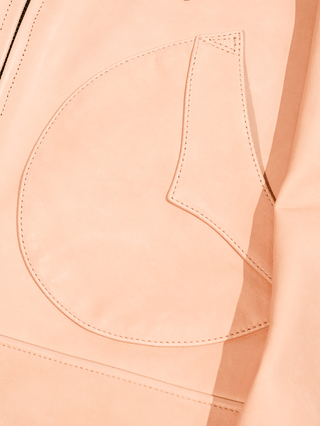 Mendoza Leather Jacket - Brake House - Natural hide - 32