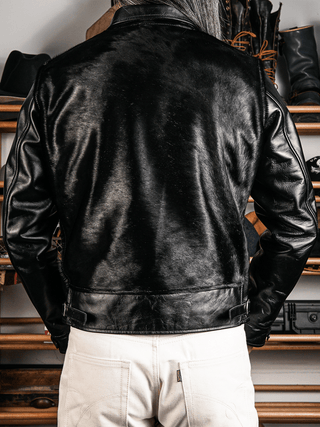 Cossack Leather Jacket - Brake House - Natural hide - 8