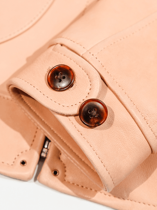 Mendoza Leather Jacket - Brake House - Natural hide - 28