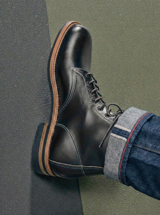 Bump plain toe service boots US1001 - 3 - Brake House - Vibram Q405 E (Standard) - 15