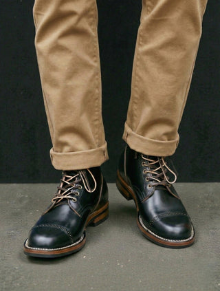 Flat Cap toe service boots 3902 - Brake House - 4 - 20