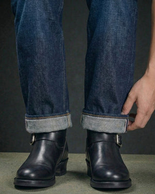 Leather Engineer Boots 3450 - VIBRAM® outsole - Brake House - Black - 9