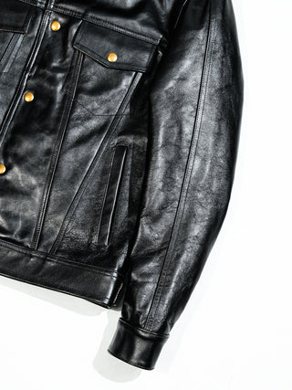 Type 3 Leather Jacket - Brake House - Brown - 17