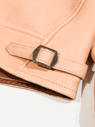 Mendoza Leather Jacket - Brake House - Natural hide - 30