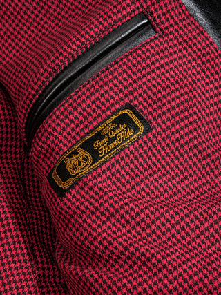 Four Corner Leather Work Jacket - Brake House - Black - 28