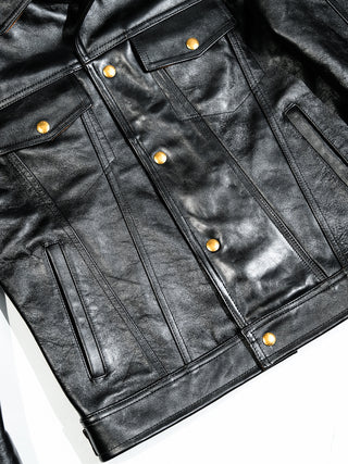 Type 3 Leather Jacket - Brake House - Brown - 25