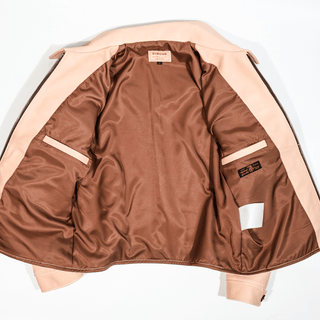 Mendoza Leather Jacket - Brake House - Natural hide - 34