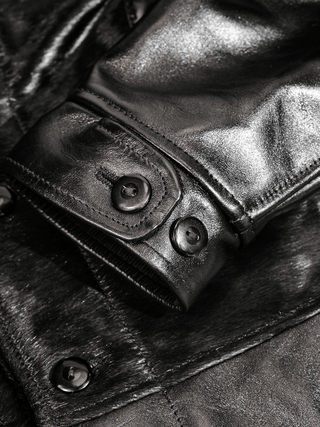 Cossack Leather Jacket - Brake House - Natural hide - 12