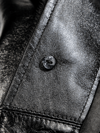 Cossack Leather Jacket - Brake House - Natural hide - 24