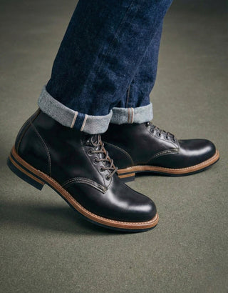 Bump plain toe service boots US1001 - 3 - Brake House - Vibram Q405 E (Standard) - 17