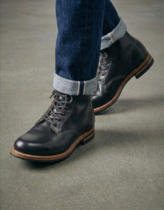 Bump plain toe service boots US1001 - 3 - Brake House - Vibram Q405 E (Standard) - 18