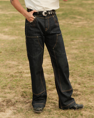 705 14oz Logger Selvedge Denim - Brake House - Indigo - 2