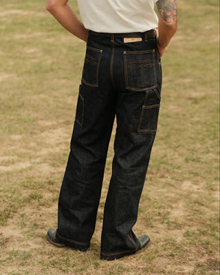 705 14oz Logger Selvedge Denim - Brake House - Indigo - 3
