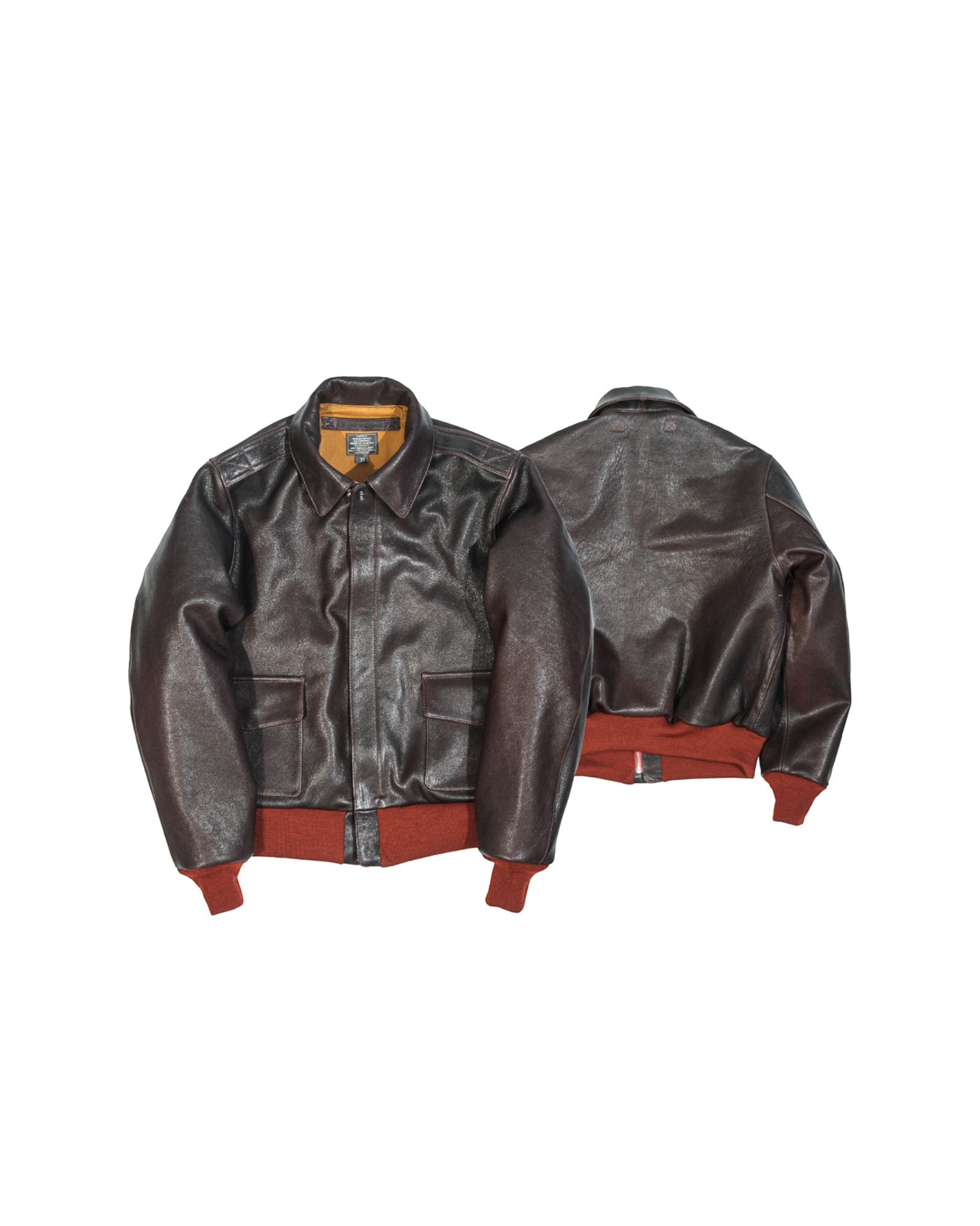 A-2 Leather Flight Jacket 42-18775 Goatskin | Brake House Leather
