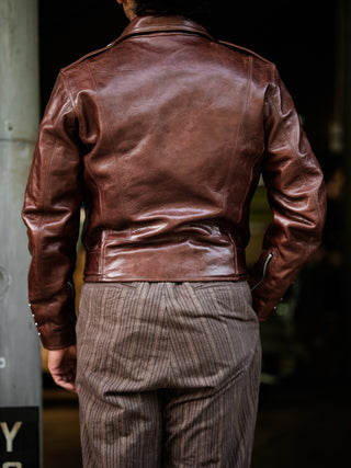 "Archetype" 1930s D-Pocket Motorcycle Jacket (Pre-order)