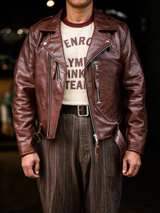 "Archetype" 1930s D-Pocket Motorcycle Jacket (Pre-order)