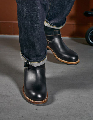 Leather Engineer Boots 3530 - Brake House - Black - 20