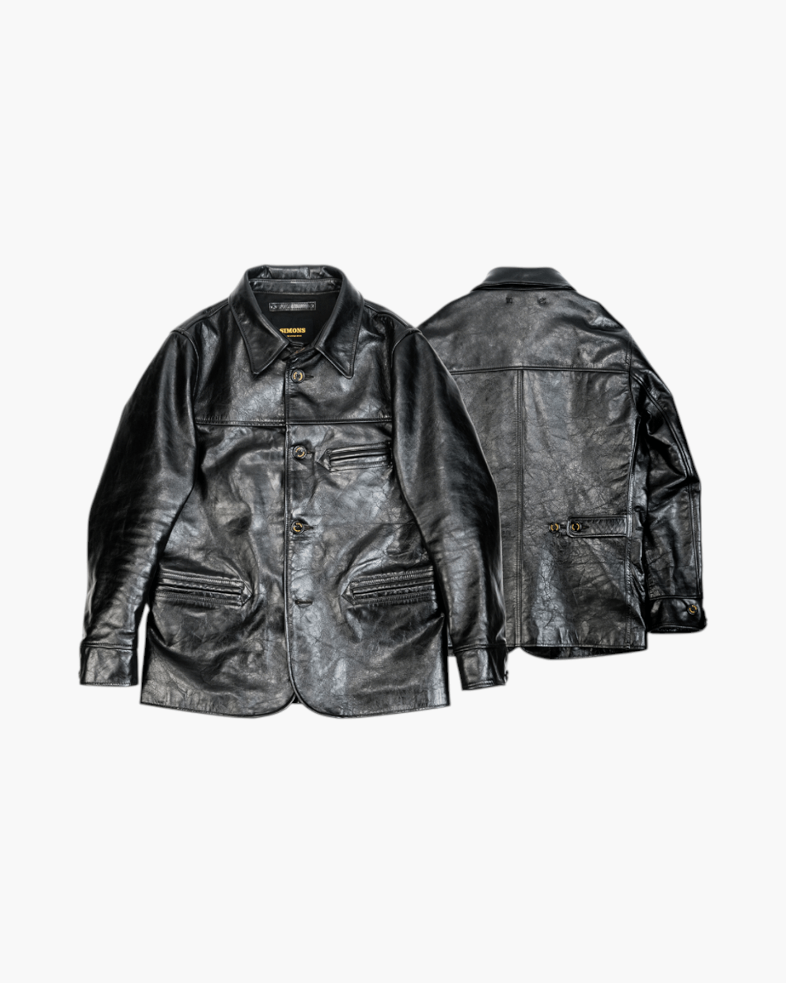 Brakeman Leather Car Coat | Brake House - Men's Leather Jacket