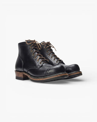 Bump Cap Toe Service Boots 8301 - Brake House - Black - normal sole - 2