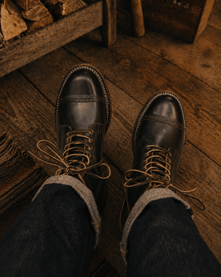 Flat Cap toe service boots 3902 - VIBRAM® outsole - Brake House - 4 - 11