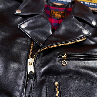 Italian cowhide J-24 riding jacket