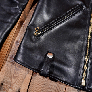Italian cowhide J-24 riding jacket