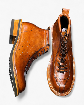 Vintage brown boots 8175