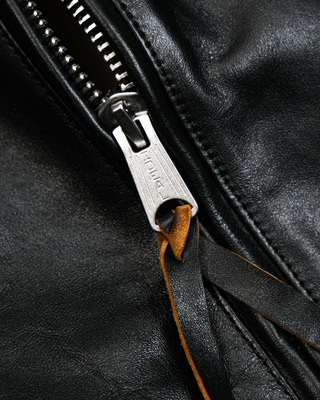 Tea-core horsehide 1960s70s flat track racing jacket